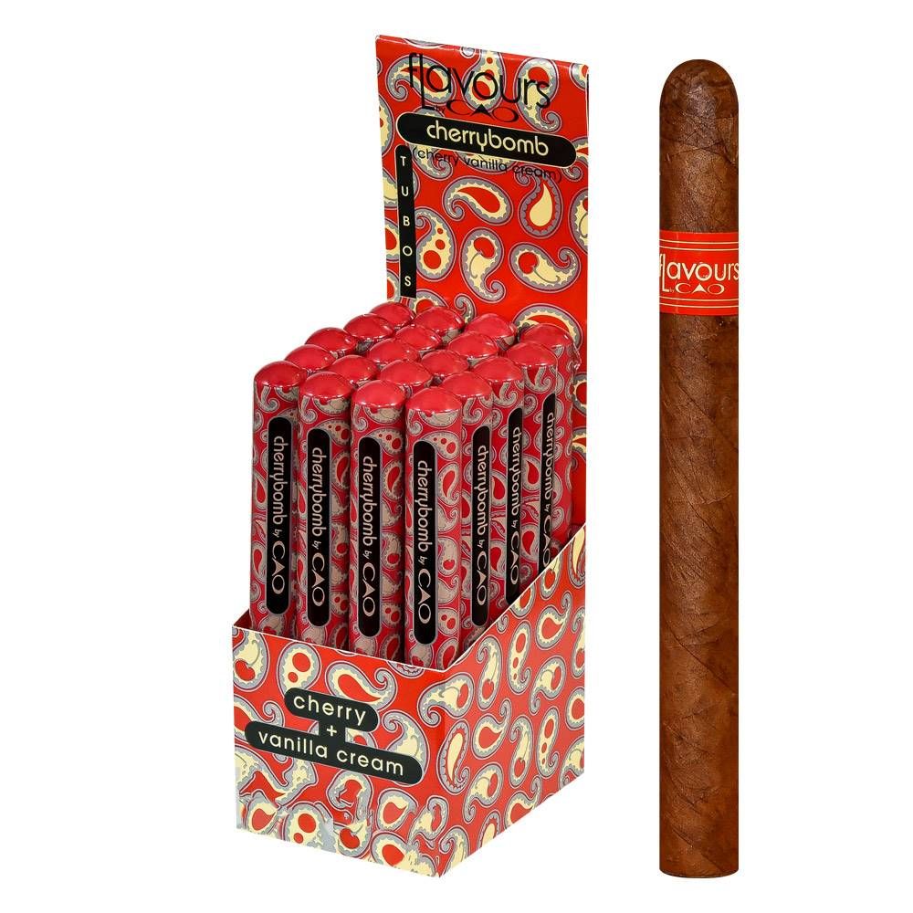 CAO Flavours Cherrybomb Tubo - Box of 20