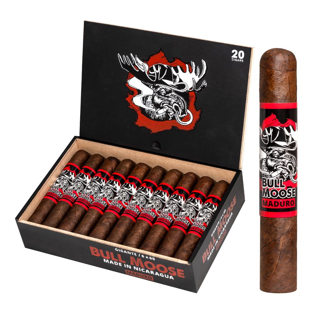 Chillin Moose Bull Moose Maduro Gigante - Box of 20
