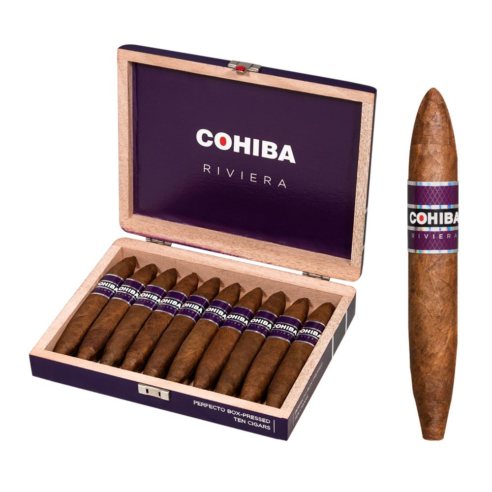 Cohiba Riviera Perfecto – Box Pressed - Box of 10