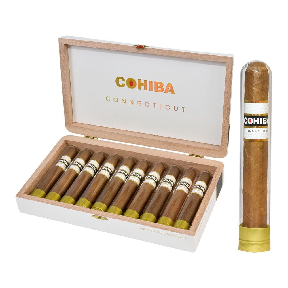 Cohiba Connecticut Robusto Crystal Tubo - Single of 1