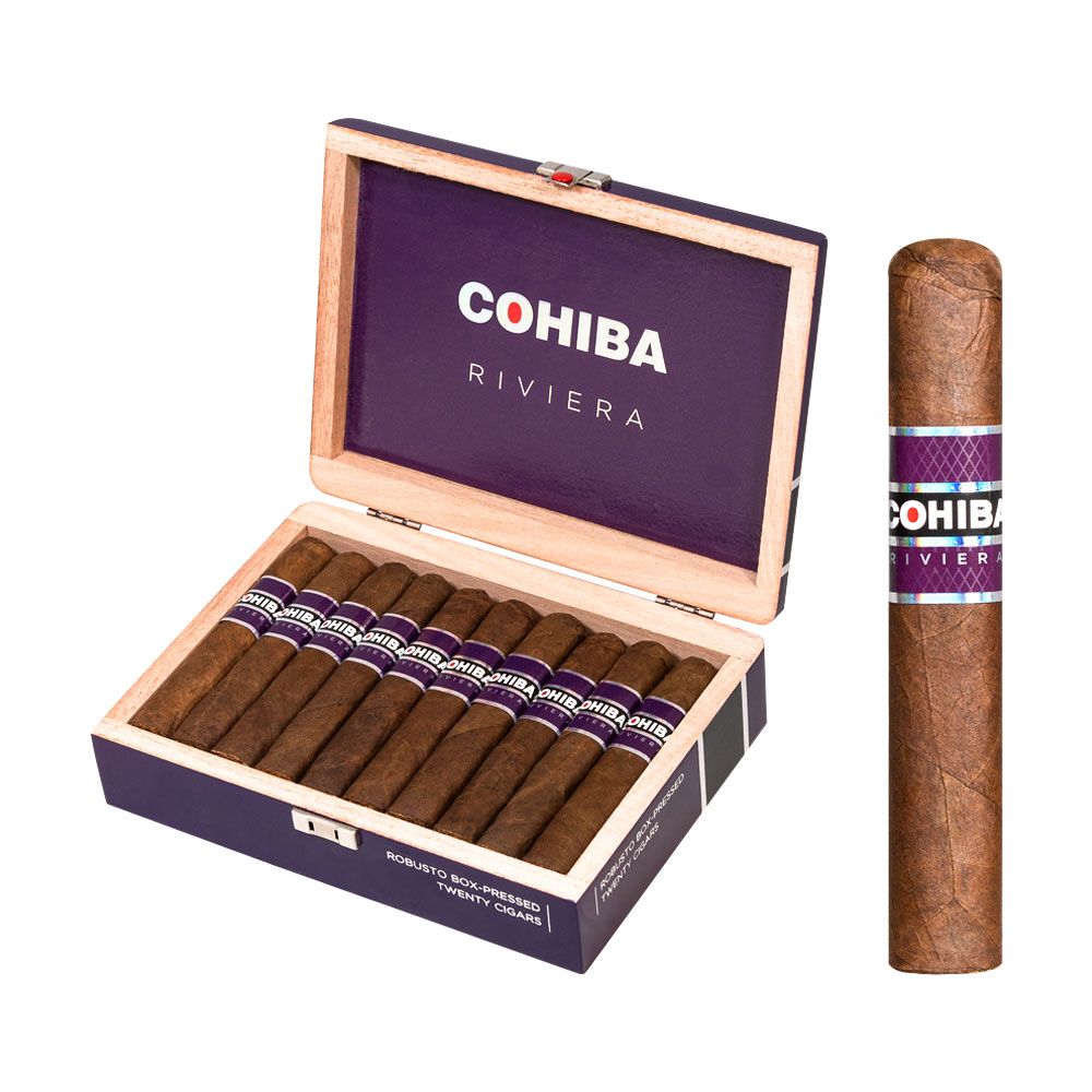 Cohiba Riviera Robusto – Box Pressed - Box of 20