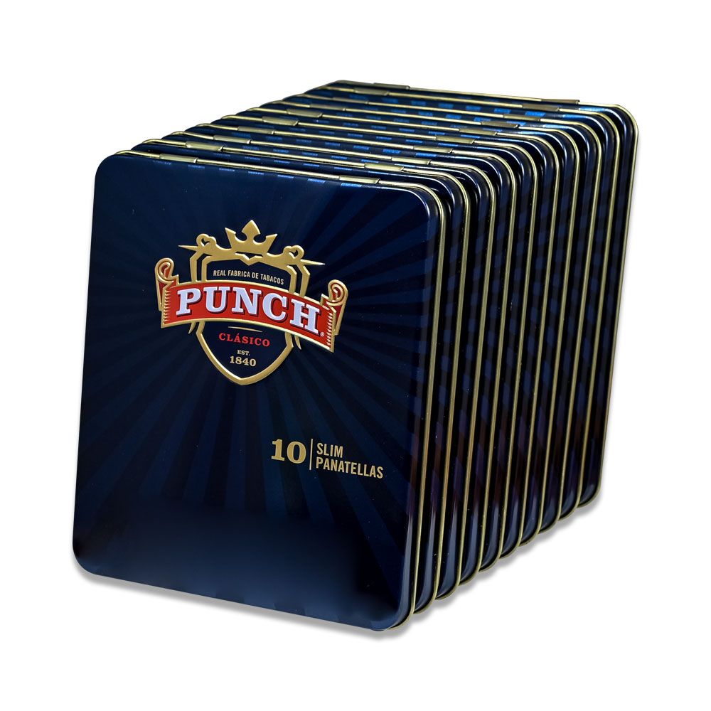 Punch Slim Panatellas 10 - Unit of 100