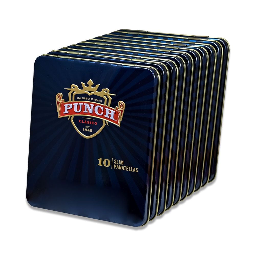 Punch Slim Panatellas 10 - Tin of 10