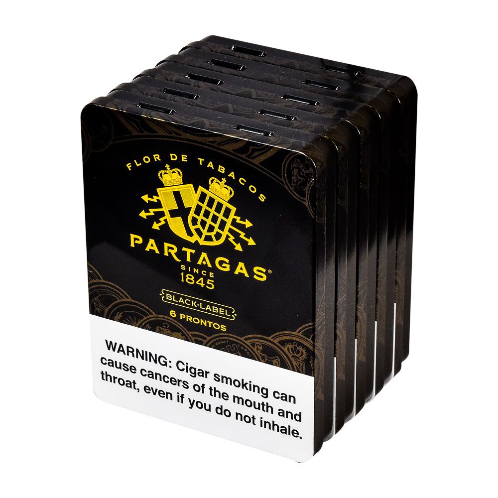 Partagas Black Label Prontos 6 - Unit of 30