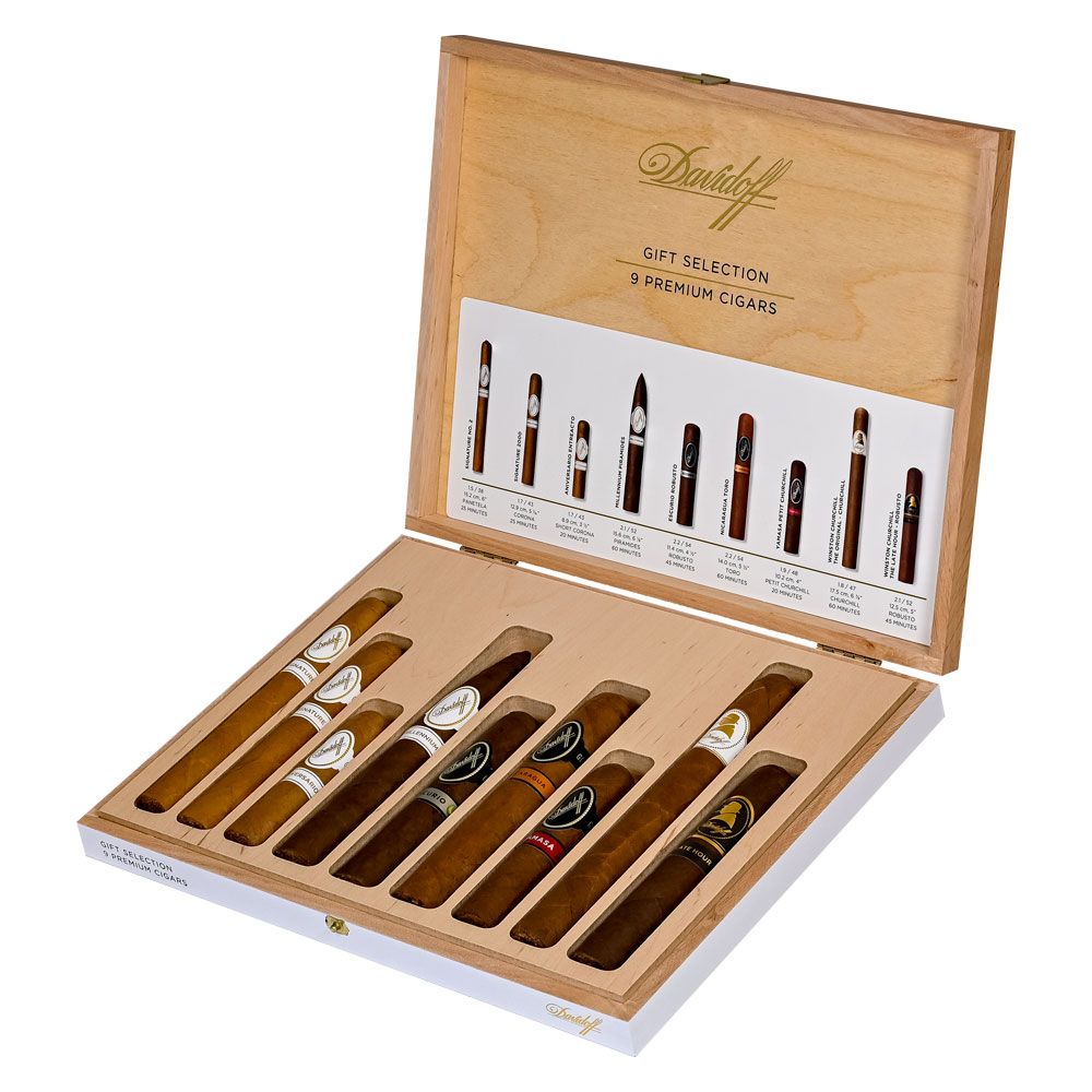 Davidoff Gift Selection 9 Cigar - Box of 9