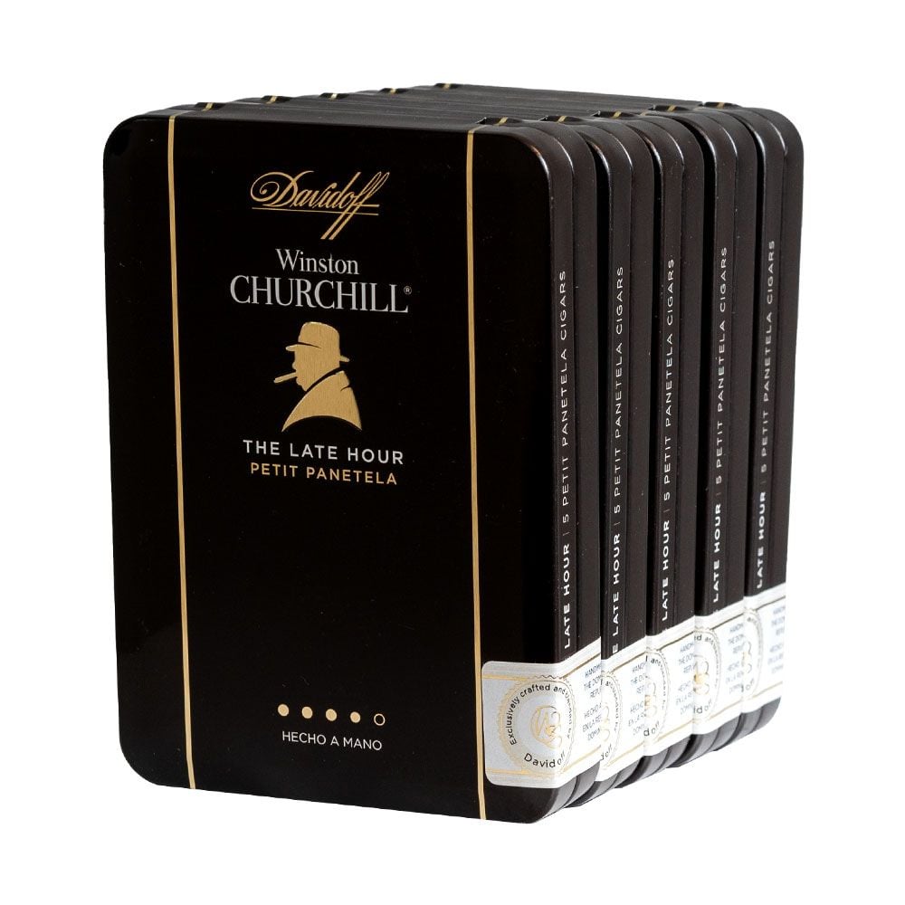 Winston Churchill Late Hour Petit Panetela - Tin of 5