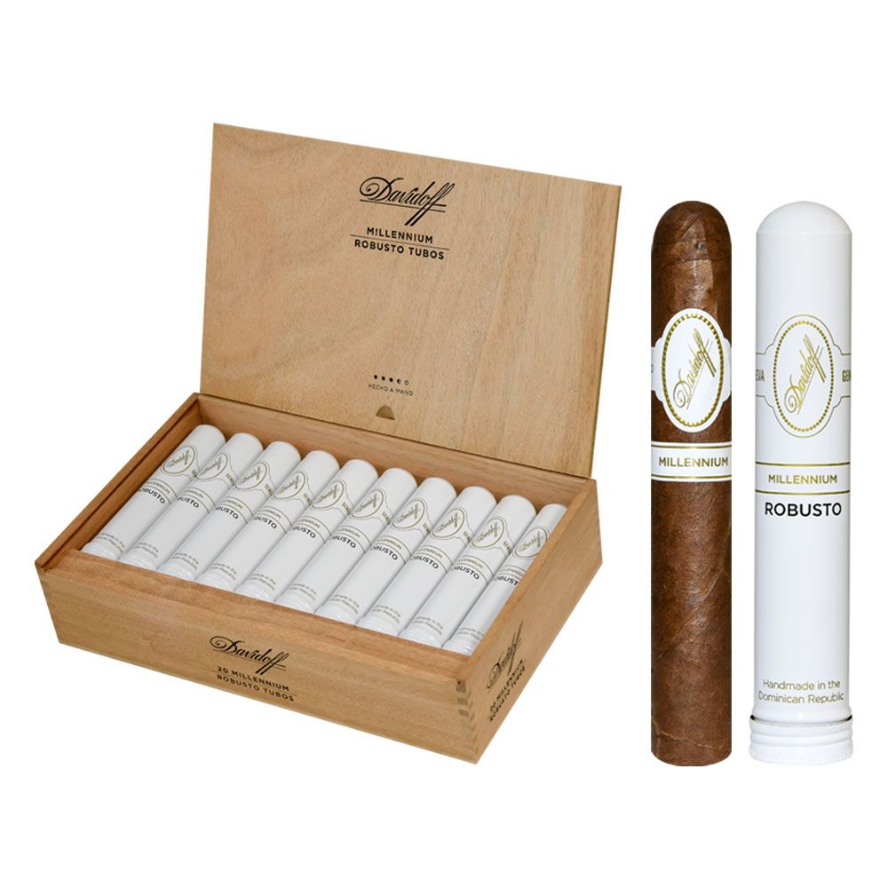 Davidoff Millennium Robusto Tubos - Box of 20