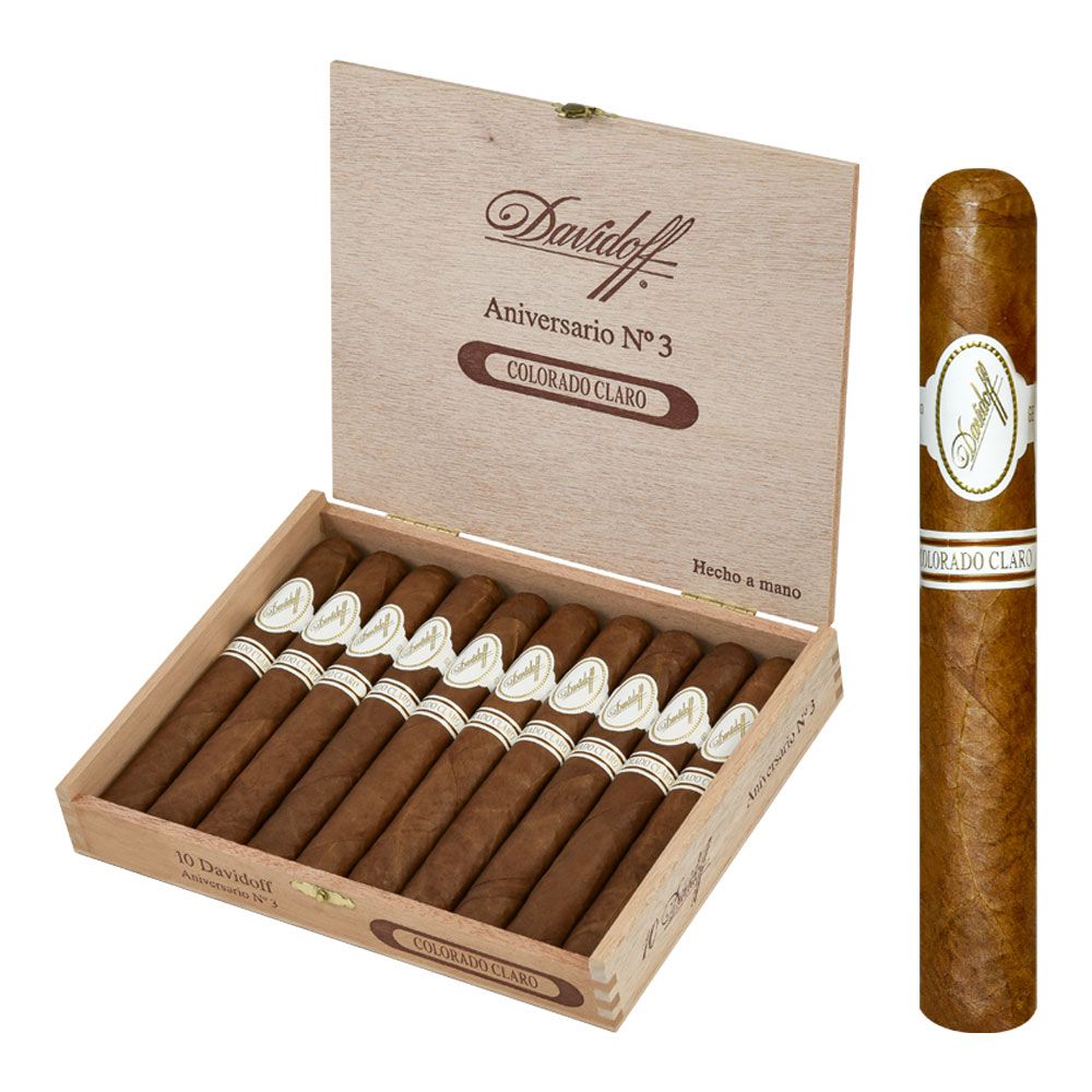 Davidoff Colorado Claro Aniversario No 3 - Box of 10