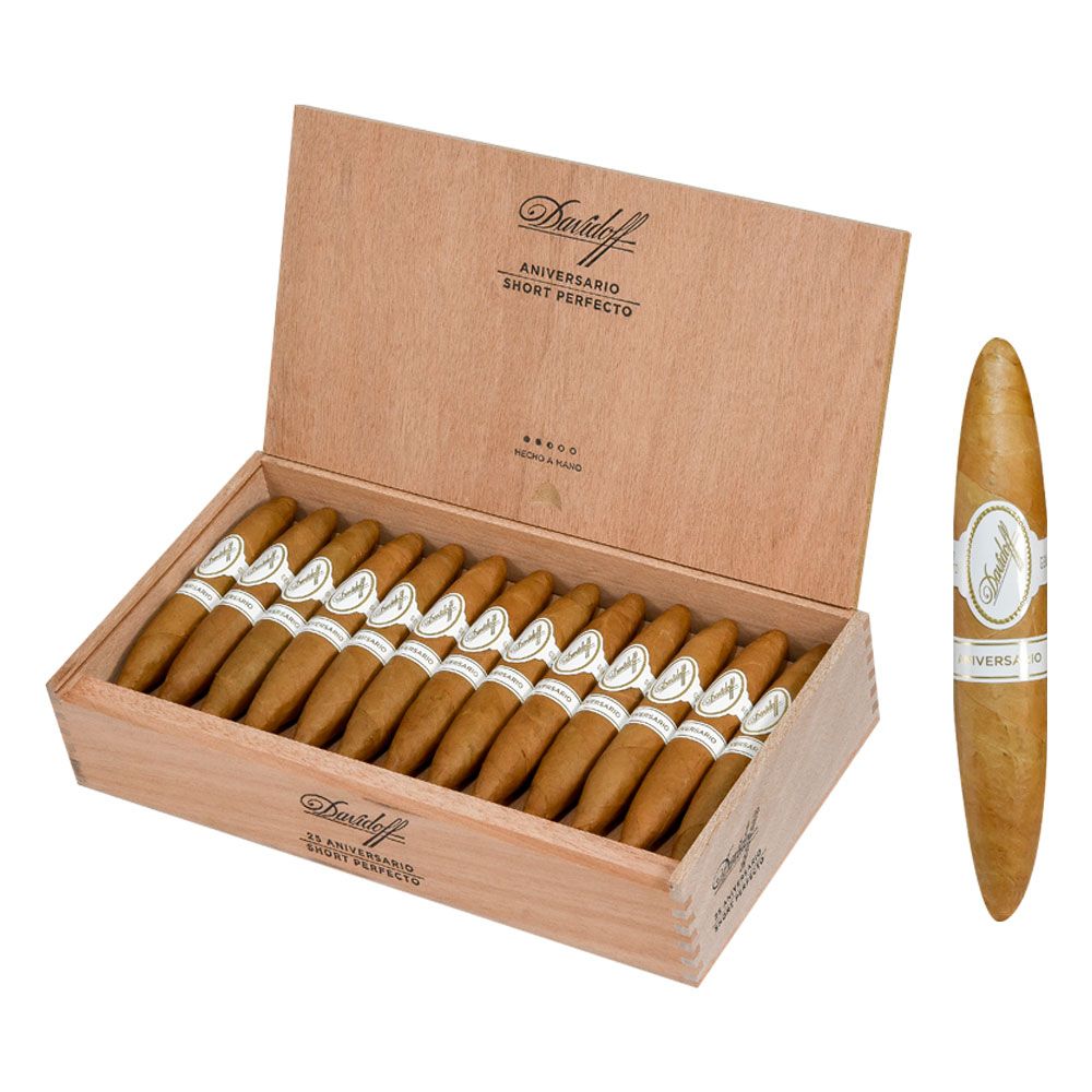 Davidoff Aniversario Short Perfecto - Box of 25