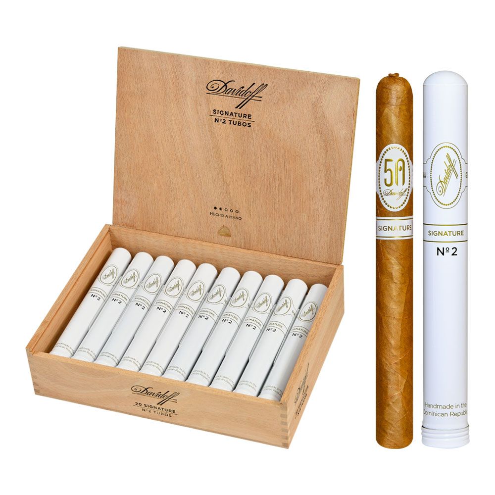 Davidoff Signature No 2 Tubos - Box of 20