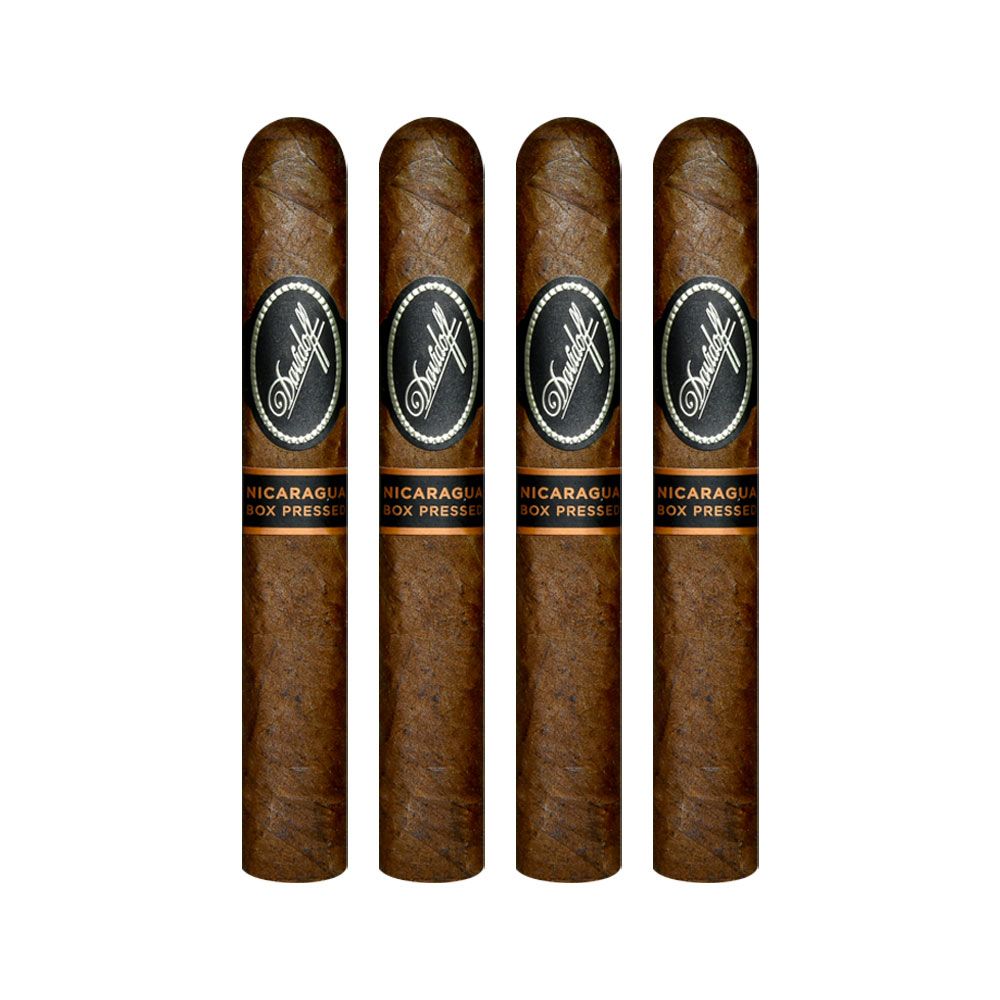 Davidoff Nicaragua Robusto Box Pressed Pack - Pack of 4