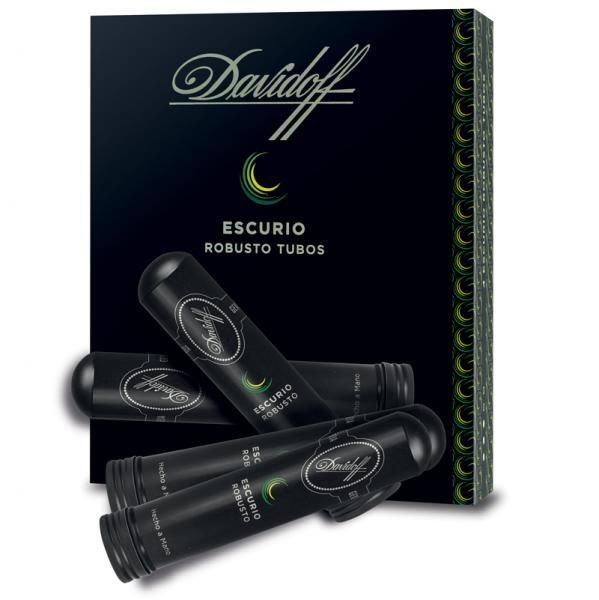 Davidoff Escurio Robusto Tubos Pack - Pack of 4