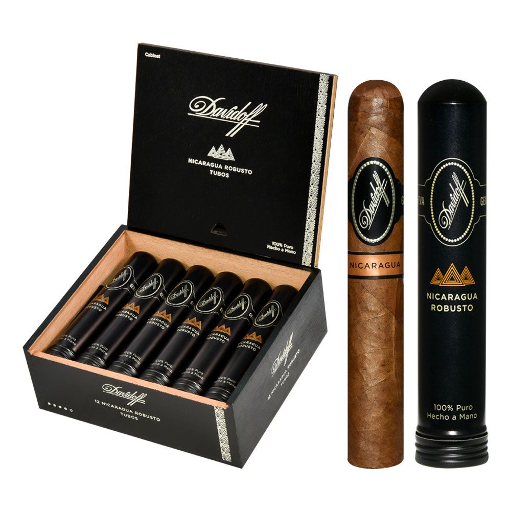 Davidoff Nicaragua Robusto Tubos - Box of 12