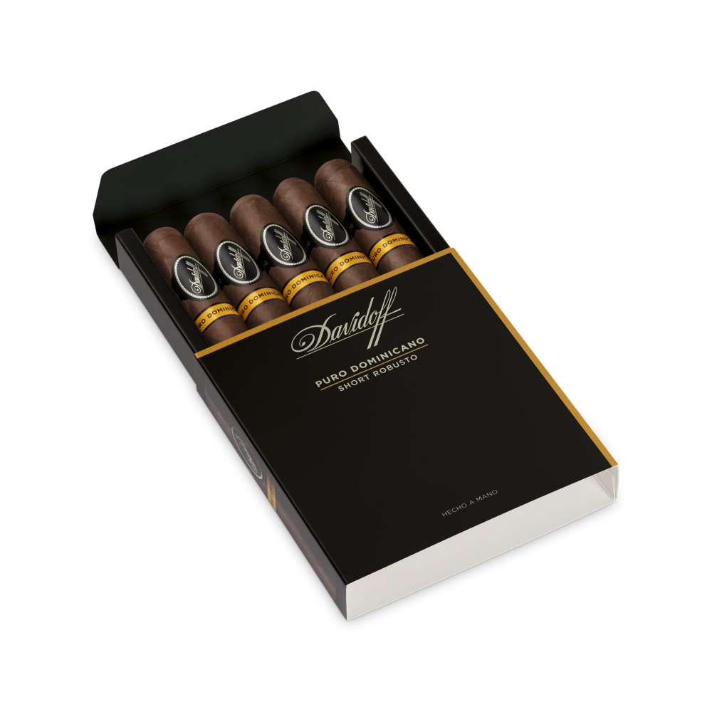 Davidoff Puro Dominicano Short Robusto Pack - Pack of 5