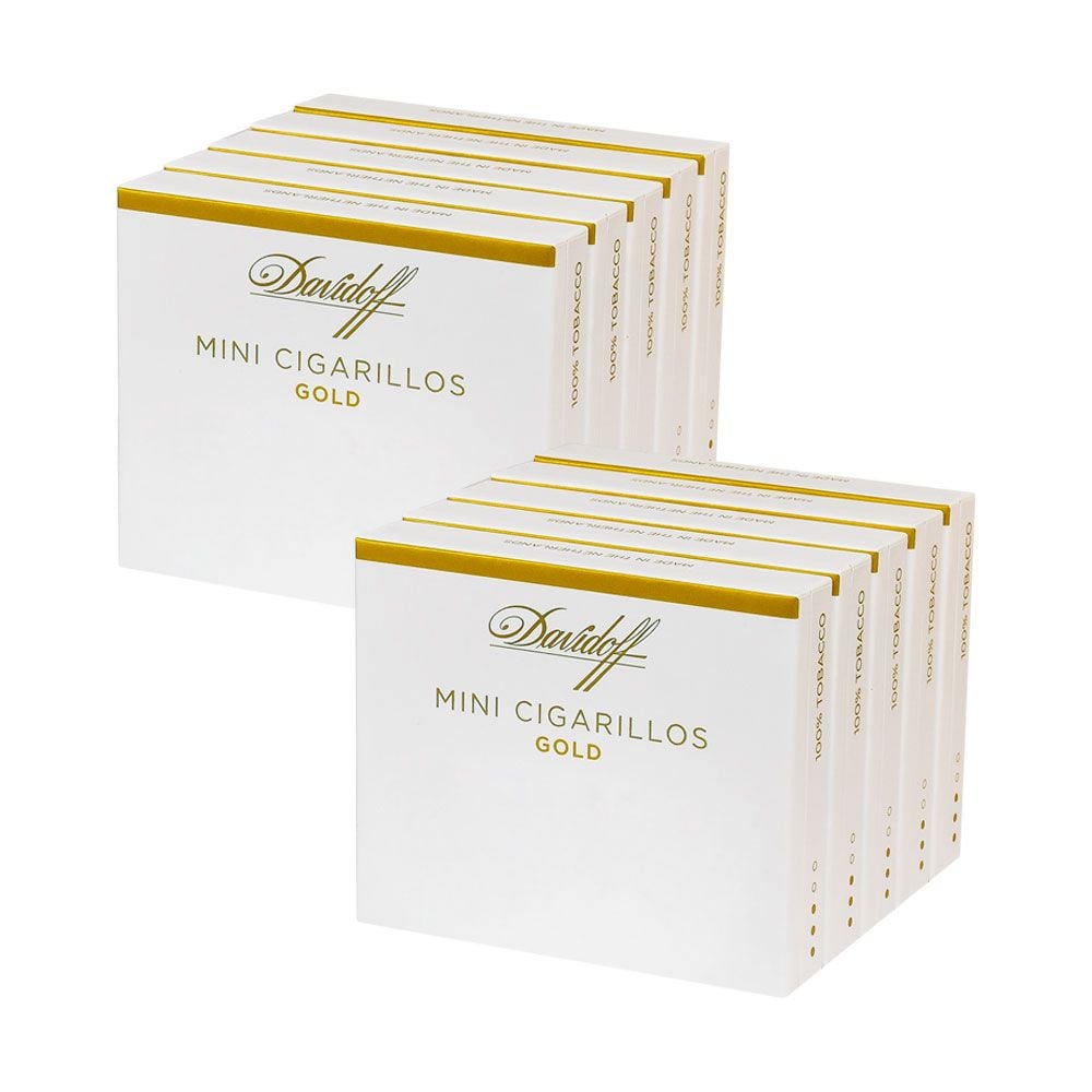 Davidoff Cigarillos Mini Cigarillos Gold 20 - Pack of 20