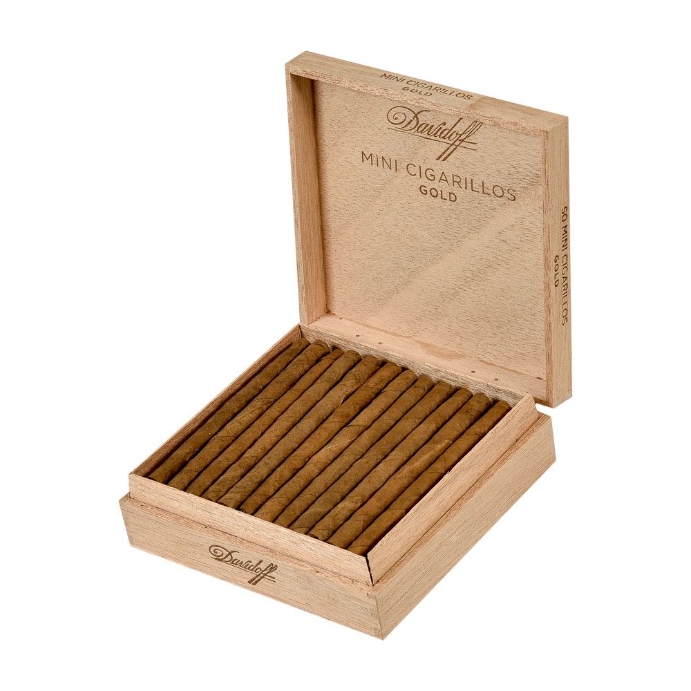 Davidoff Cigarillos Mini Cigarillos Gold 50 - Box of 50