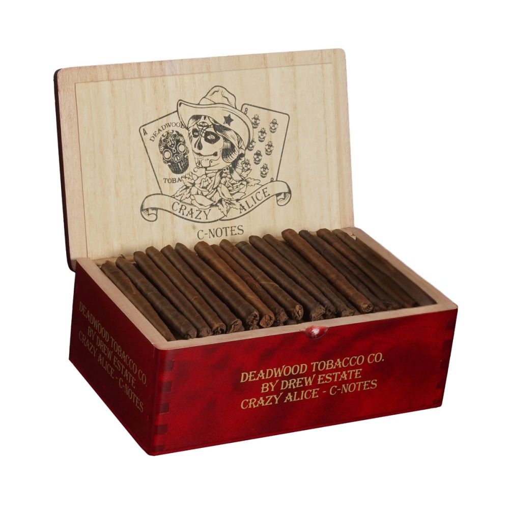 Deadwood by Drew Estate Crazy Alice C-Note - Box of 100
