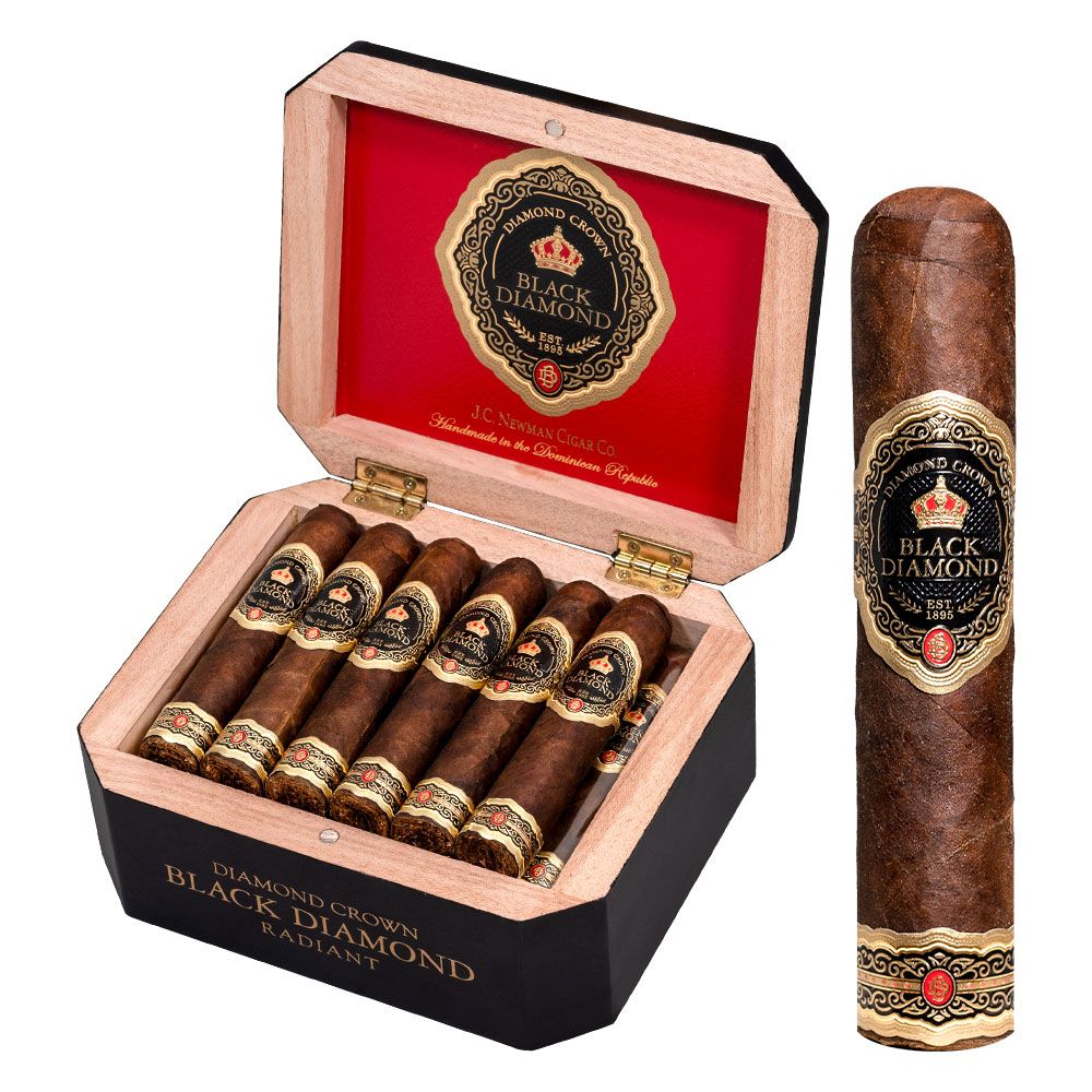 Diamond Crown Black Diamond Radiant – Robusto - Box of 20
