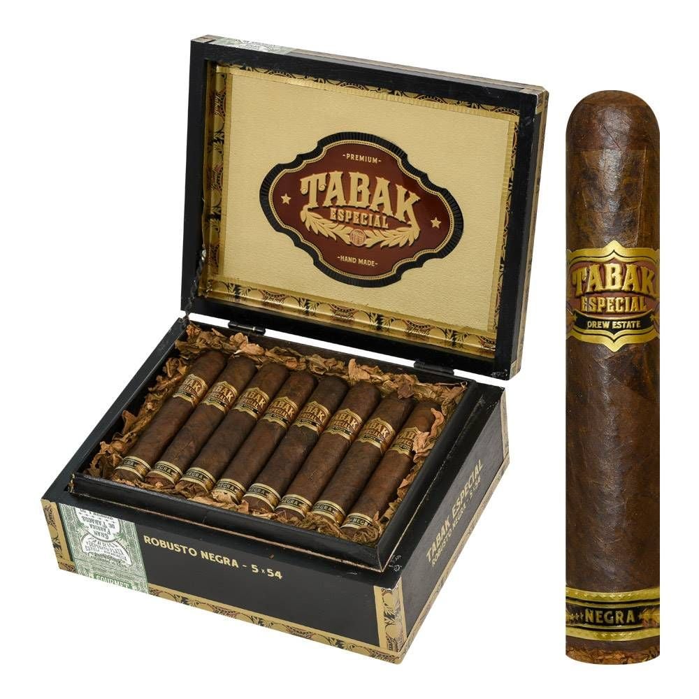Tabak Especial Robusto Negra - Pack of 4