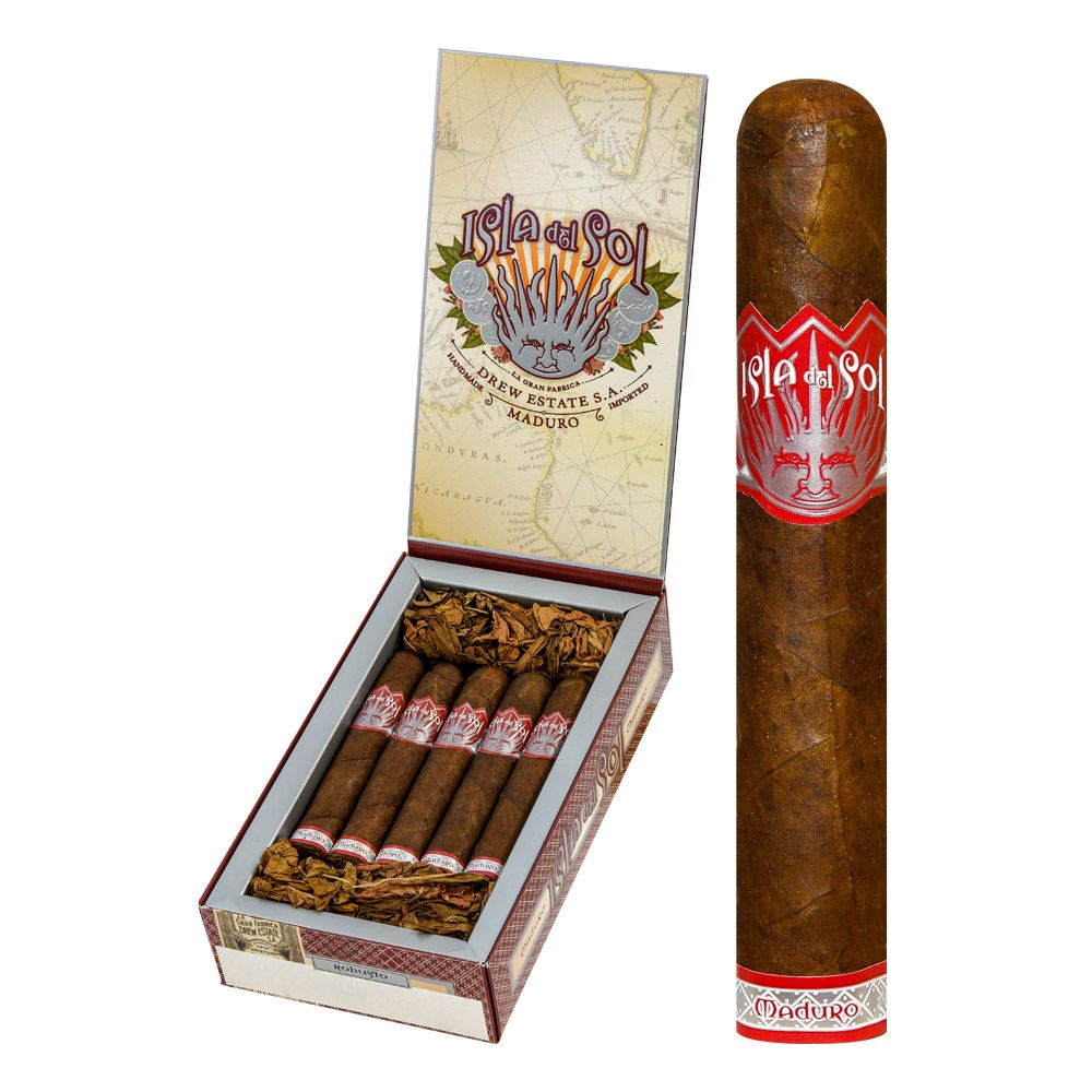 Isla del Sol Maduro Robusto - Box of 10