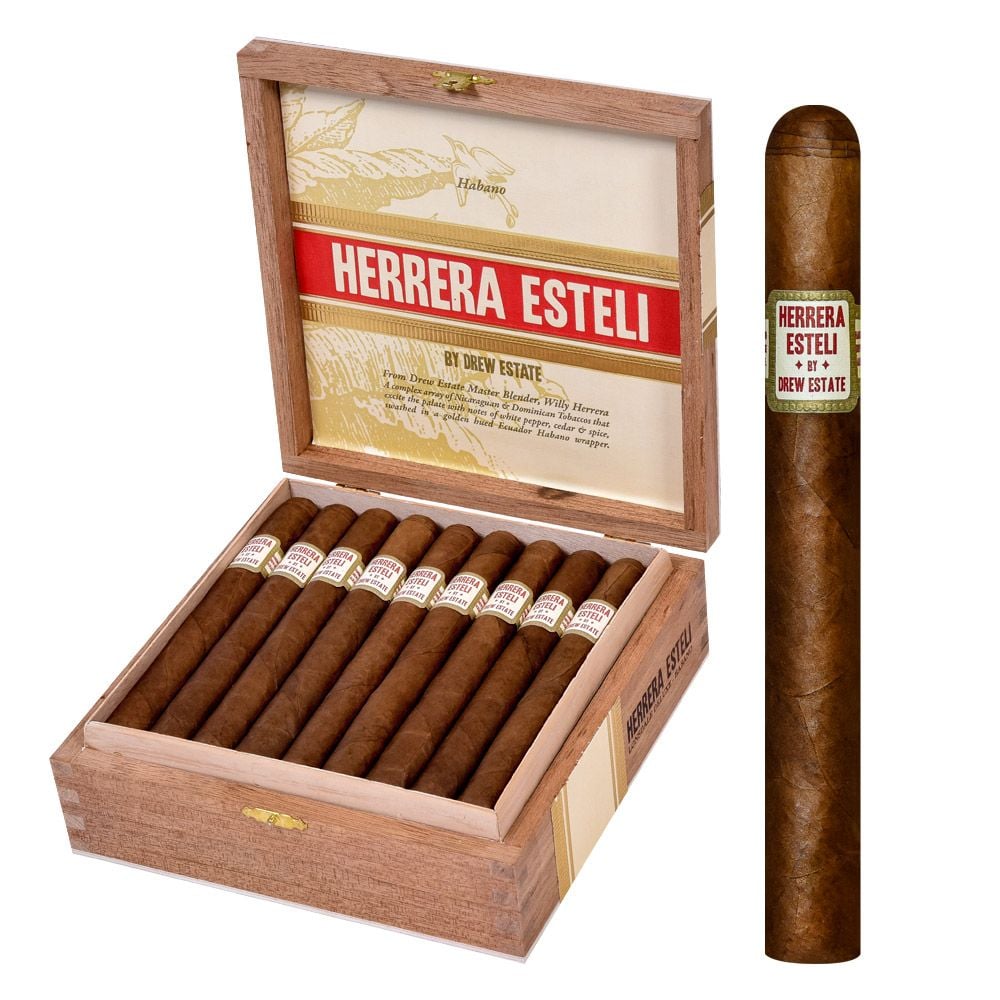 Herrera Esteli Habano Lonsdale Deluxe - Pack of 5