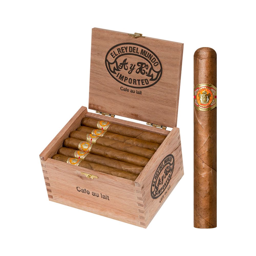 El Rey Del Mundo Cafe Au Lait - Box of 24