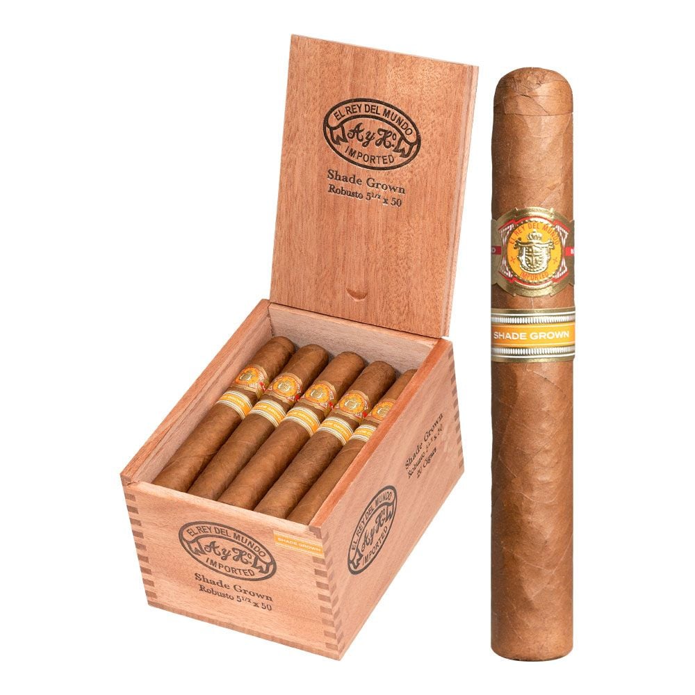 El Rey Del Mundo Shade Grown Robusto - Pack of 5