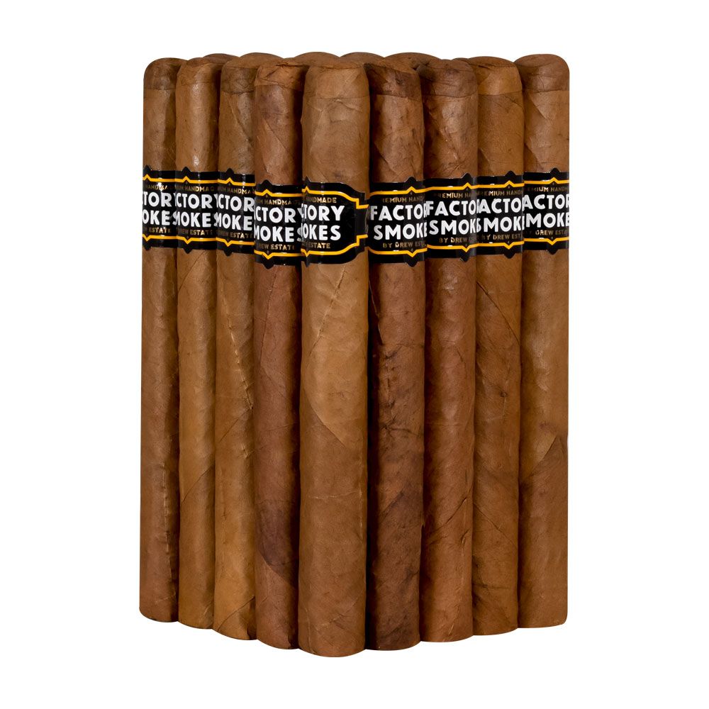 Factory Smokes Connecticut Shade Churchill - Bundle of 25