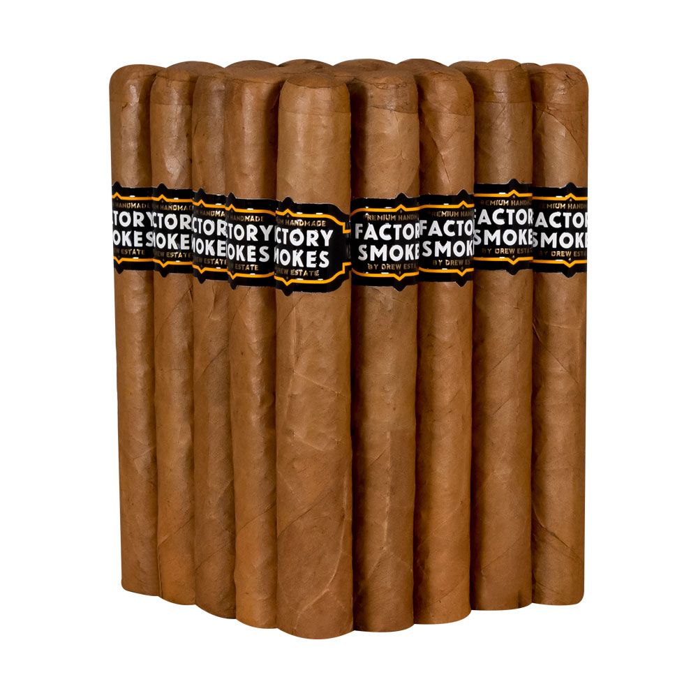 Factory Smokes Connecticut Shade Robusto - Bundle of 25