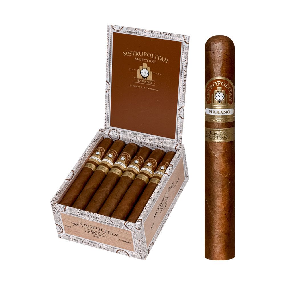 Ferio Tego Metropolitan Habano Toro - Box of 18