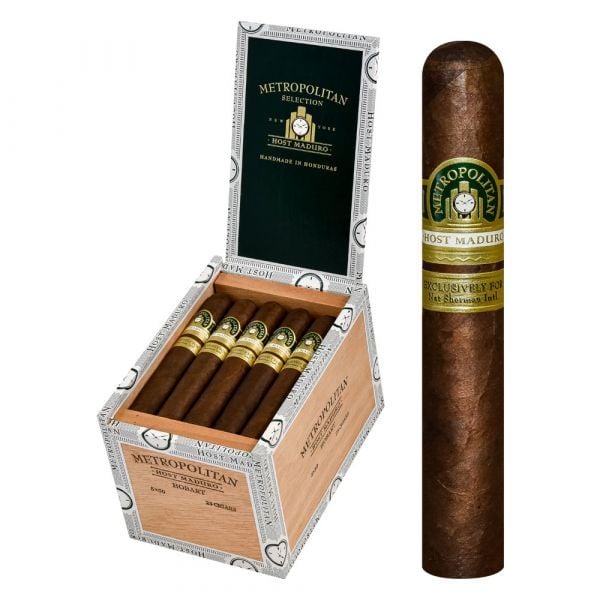 Ferio Tego Metropolitan Host Maduro Hobart β Robusto - Pack of 5
