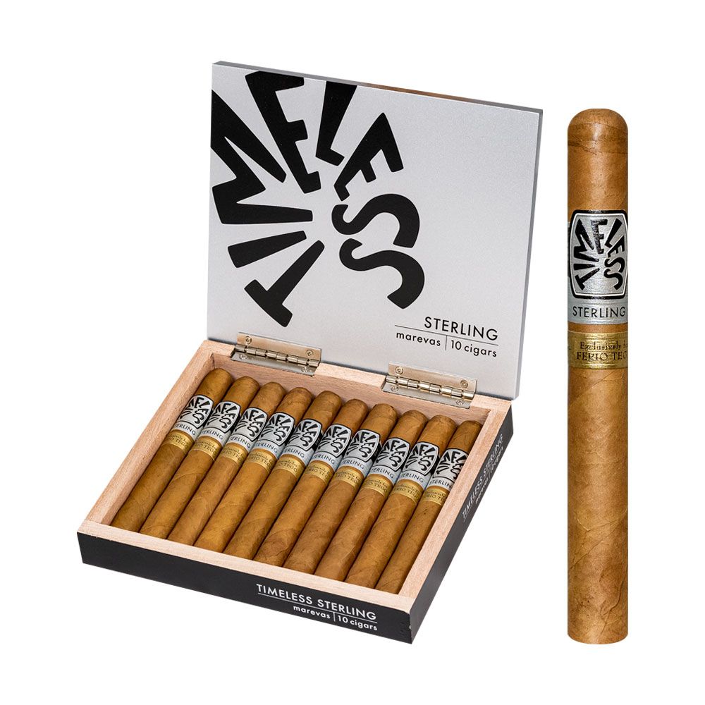 Ferio Tego Timeless Sterling Marevas – Corona - Box of 10