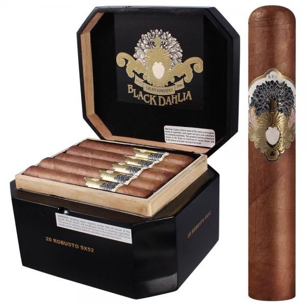 Gran Habano Black Dahlia STK by George Rico Robusto - Box of 20