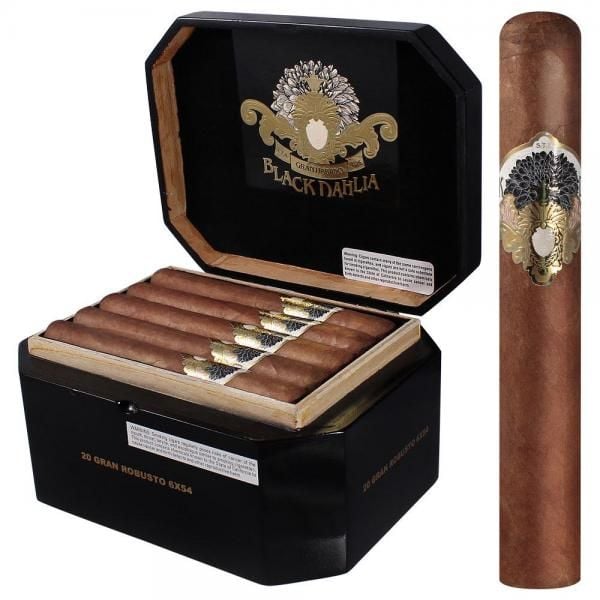 Gran Habano Black Dahlia STK by George Rico Gran Robusto - Pack of 5