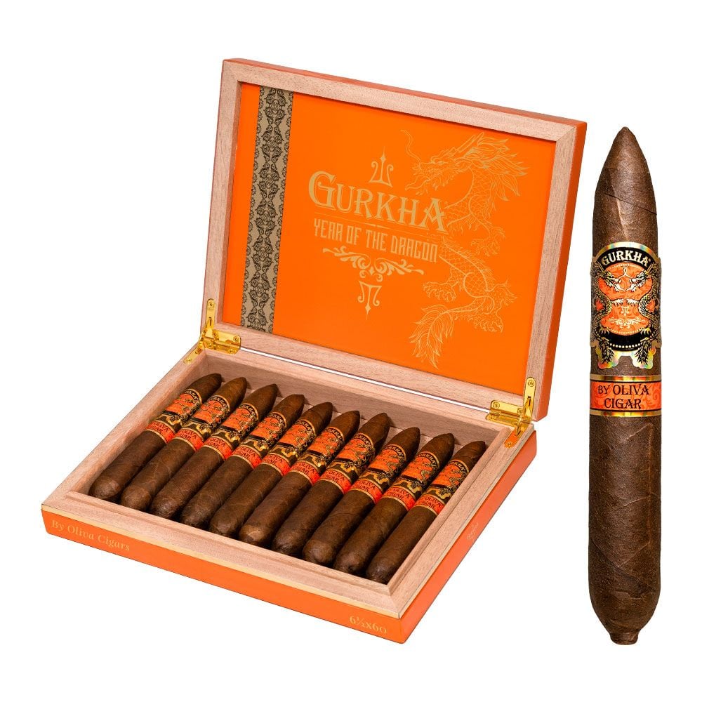 Gurkha Year Of The Dragon By Oliva - Pack of 5