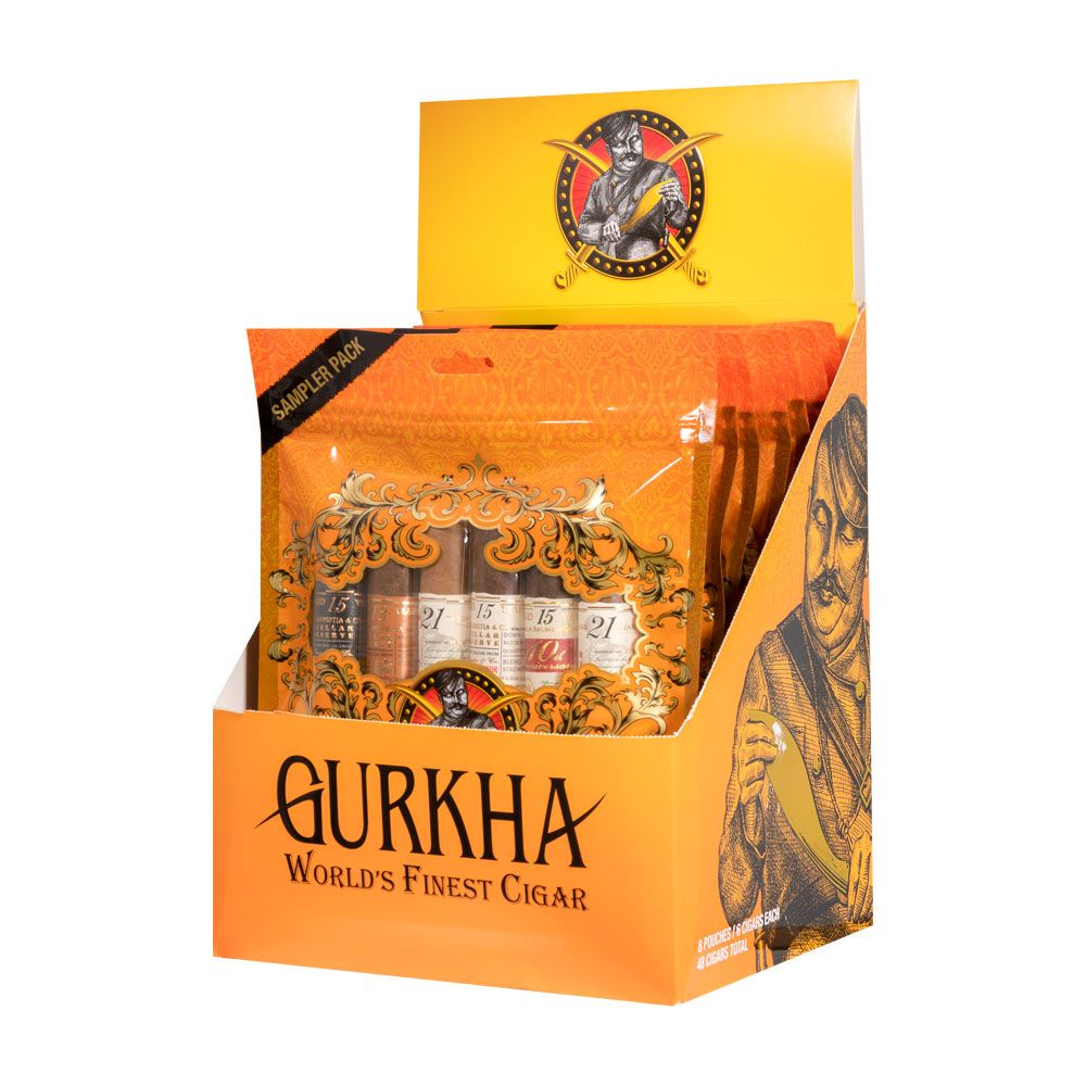 Gurkha Cellar Reserve Toro Fresh Pack Sampler - Pack of 6