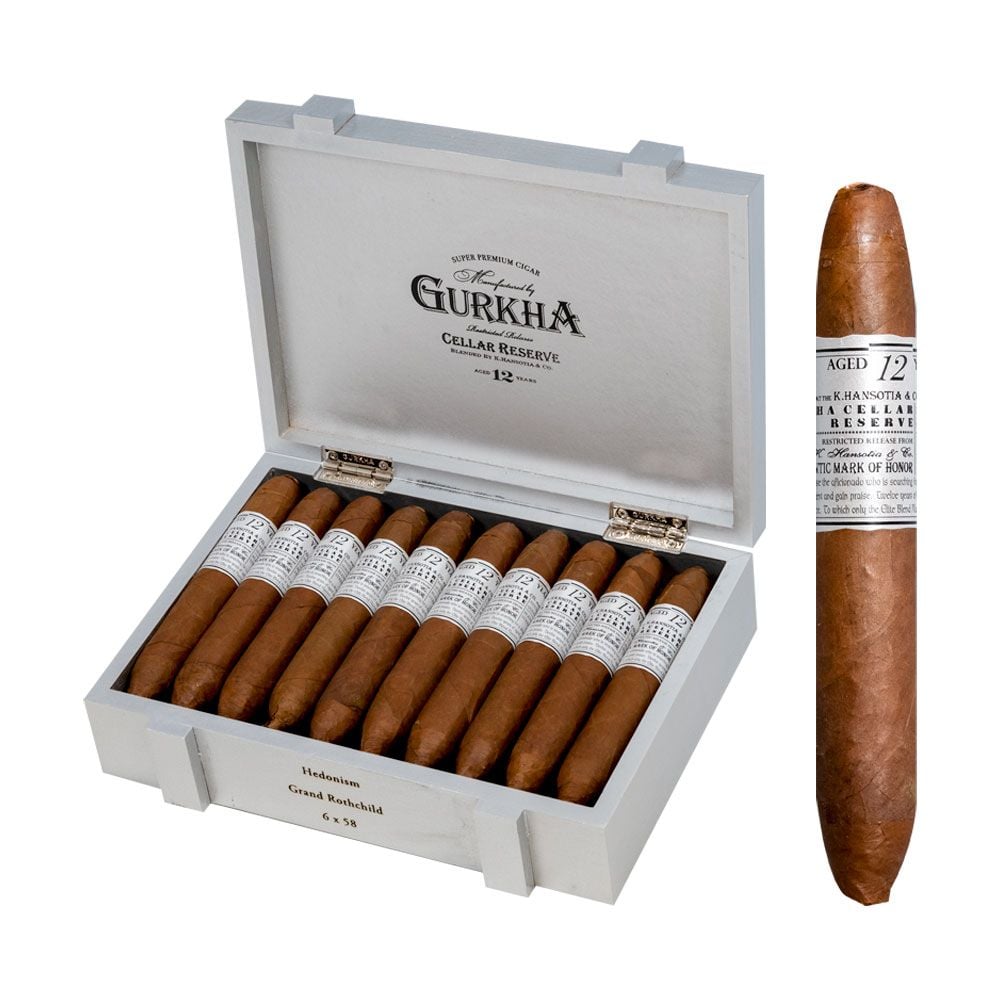 Gurkha Cellar Reserve 12 Year Platinum Hedonism - Grand Rothchild - Pack of 5