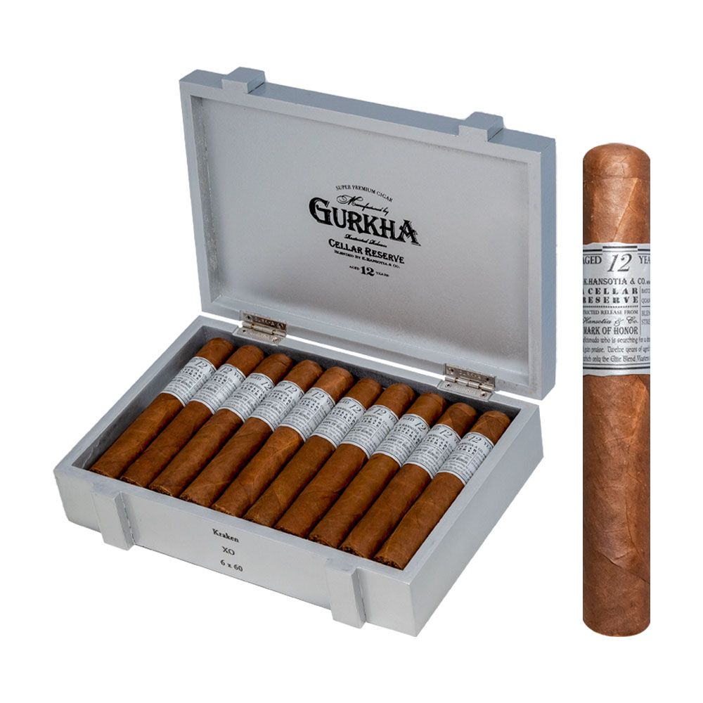 Gurkha Cellar Reserve 12 Year Platinum Kraken XO - Gordo - Box of 20