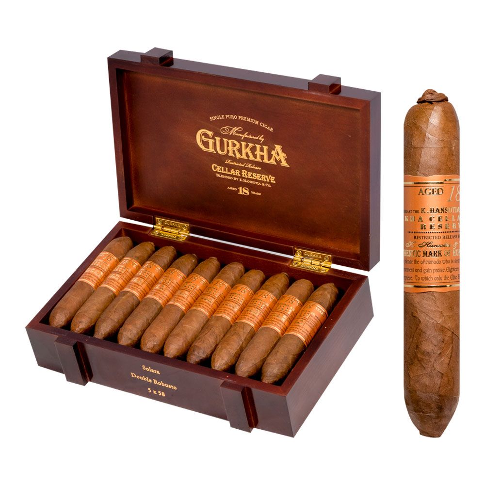 Gurkha Cellar Reserve 18 Year Edicion Especial Solara-double robusto - Box of 20