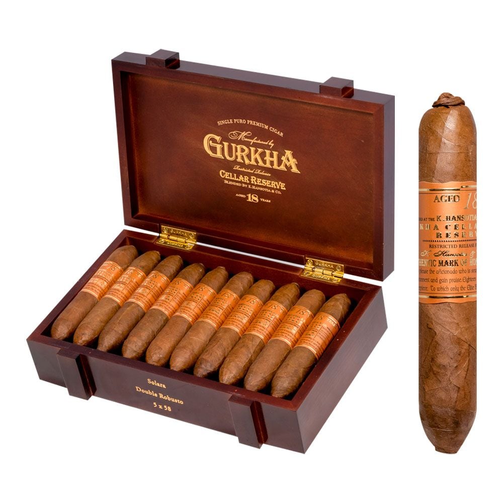 Gurkha Cellar Reserve 18 Year Edicion Especial Solara-double robusto - Pack of 5