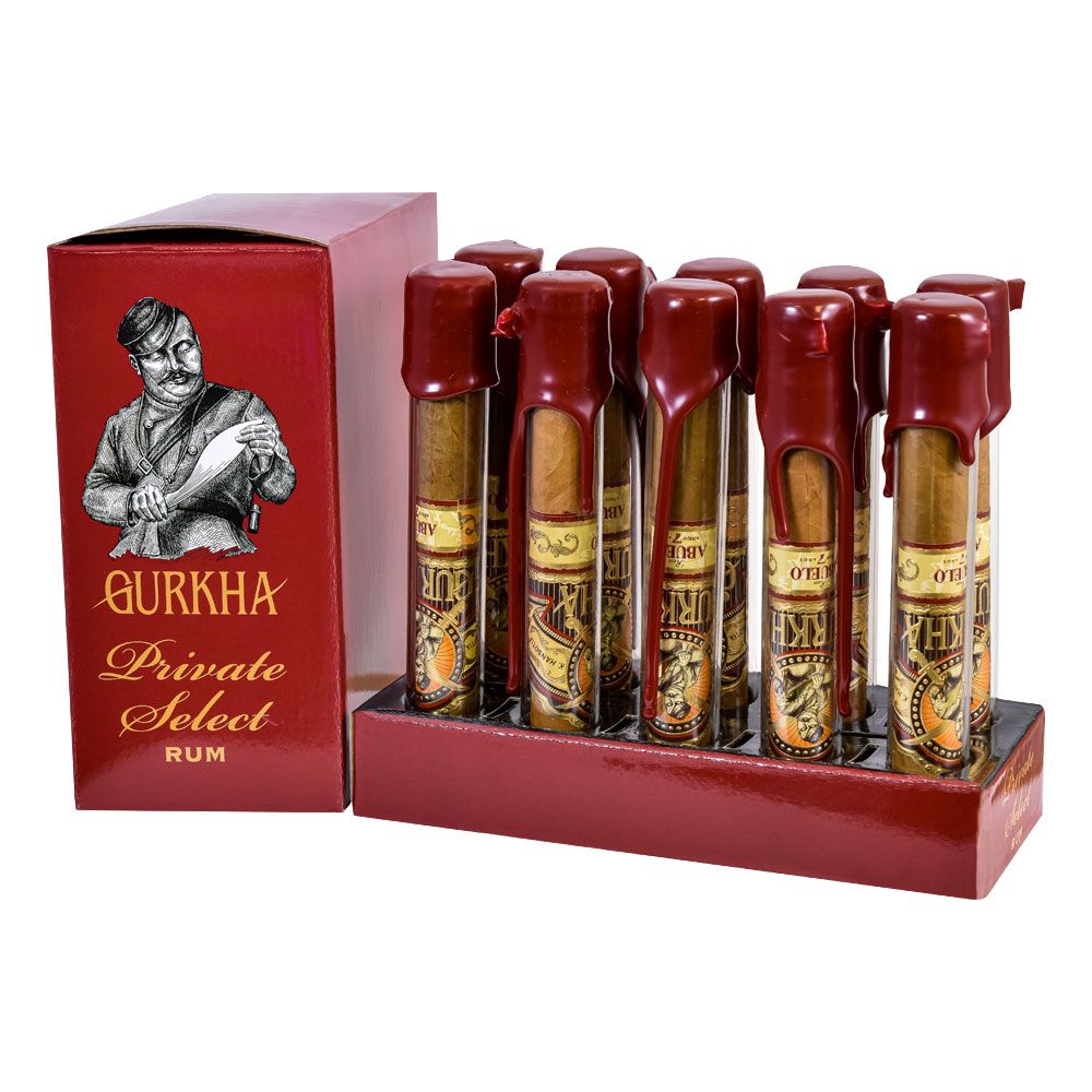 Gurkha Private Select Ron Abuelo Anejo Corona - Box of 10