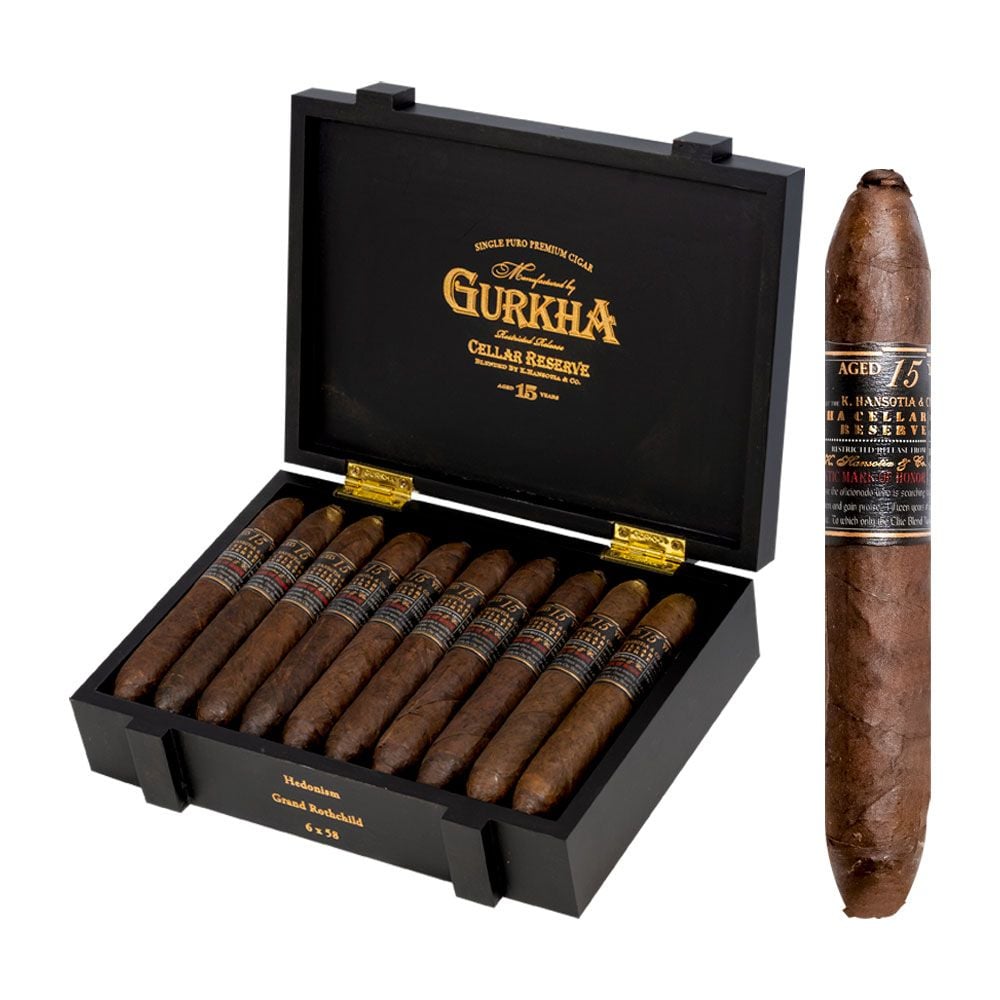 Gurkha Cellar Reserve 15 Year Limitada Hedonism - Grand Rothschild - Pack of 5