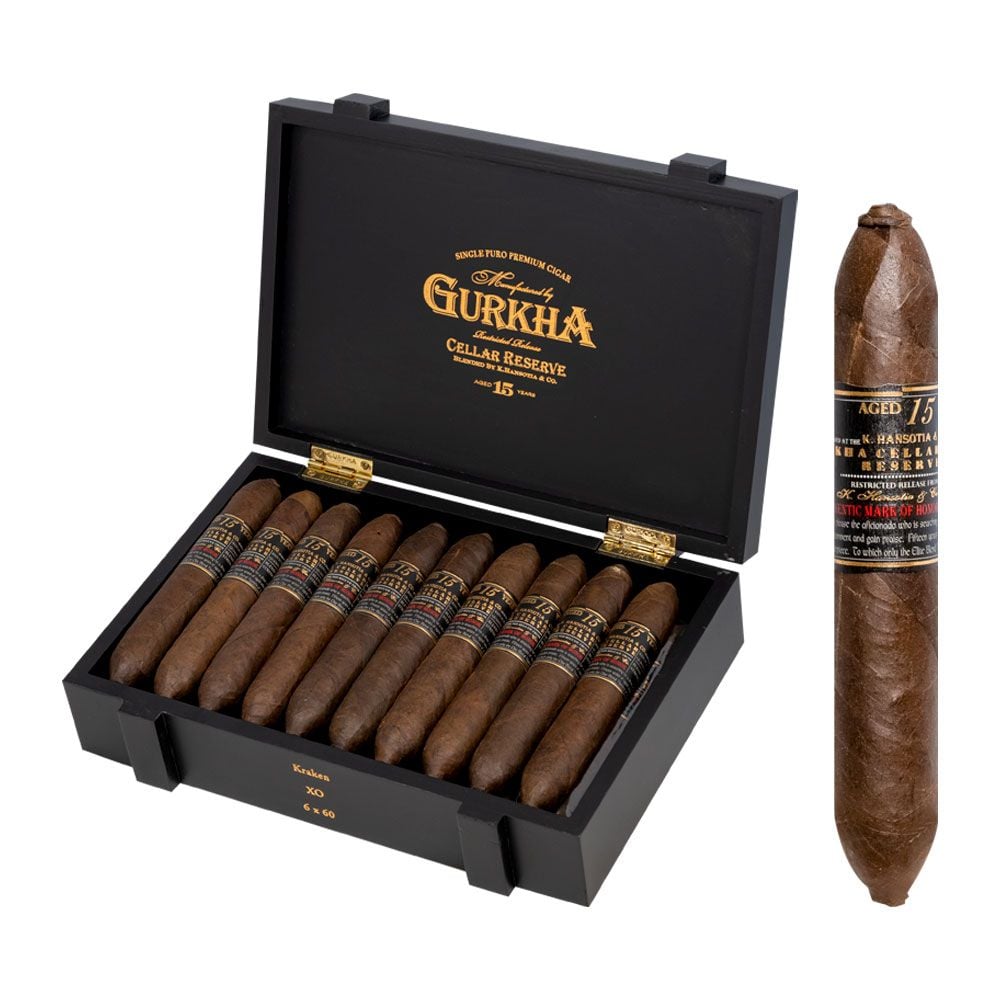 Gurkha Cellar Reserve 15 Year Limitada Kraken - XO - Pack of 5