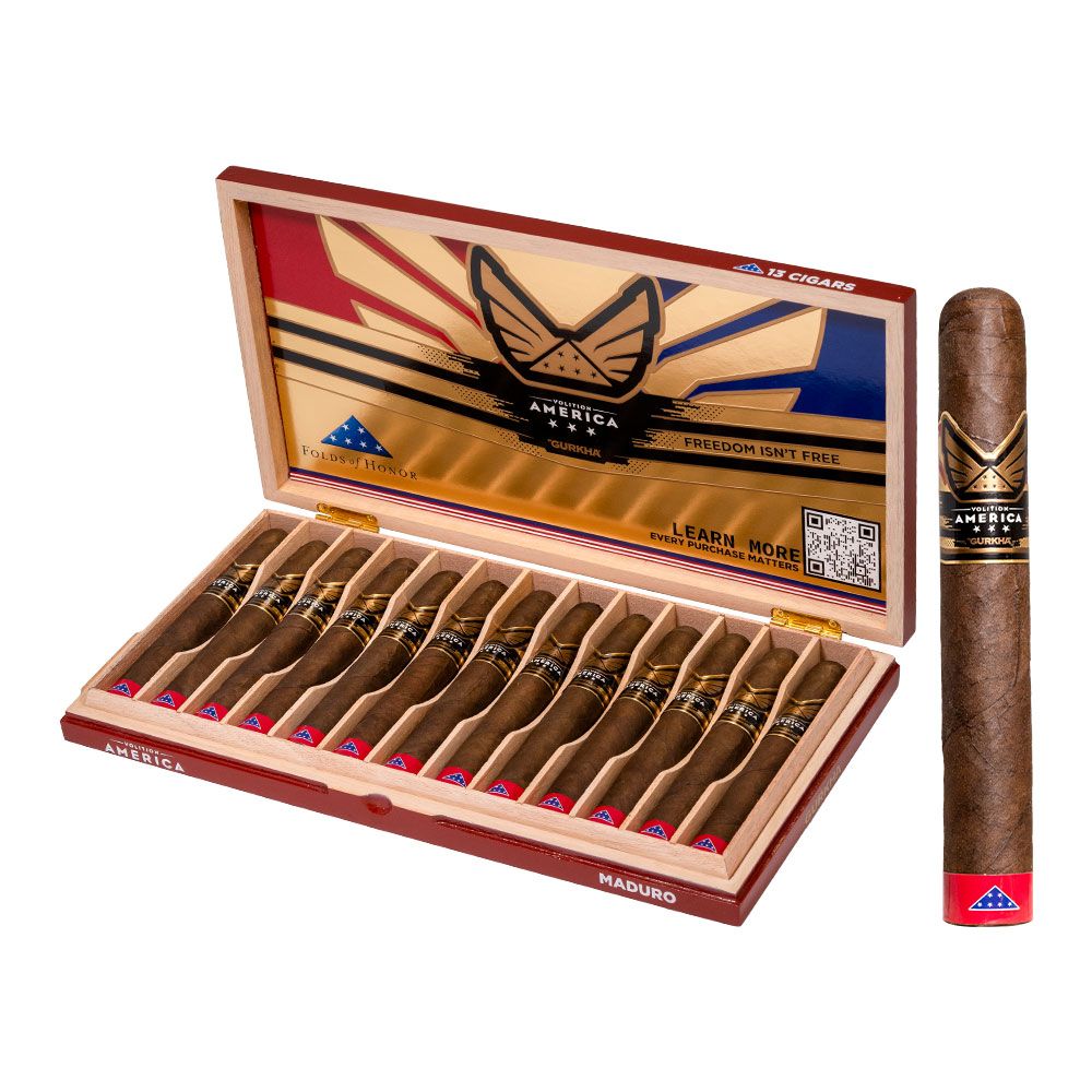 Volition America by Gurkha Maduro Toro - Box of 13