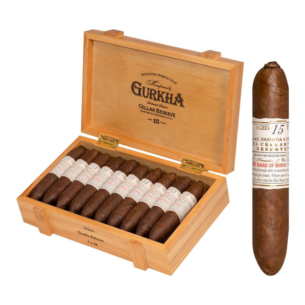 Gurkha Cellar Reserve 15 Year Solara-double robusto - Single of 1
