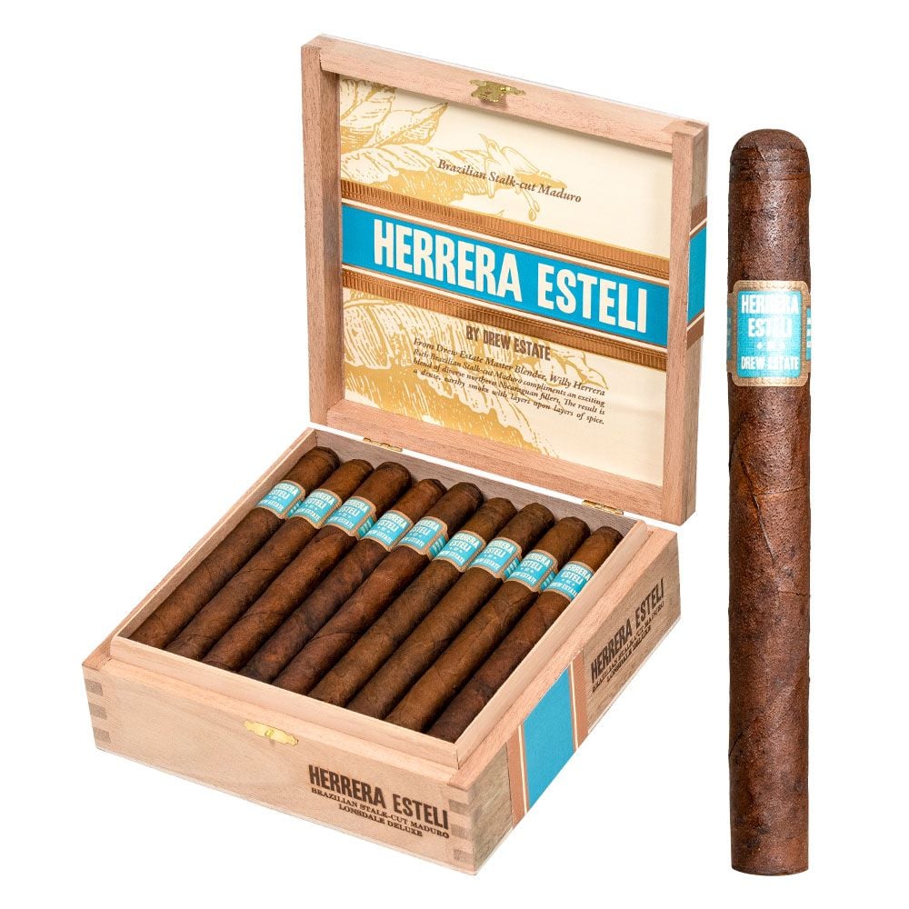 Herrera Esteli Brazilian Maduro Lonsdale Deluxe - Pack of 5