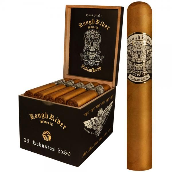 Indian Head Rough Rider Sweets Connecticut Robusto - Box of 25