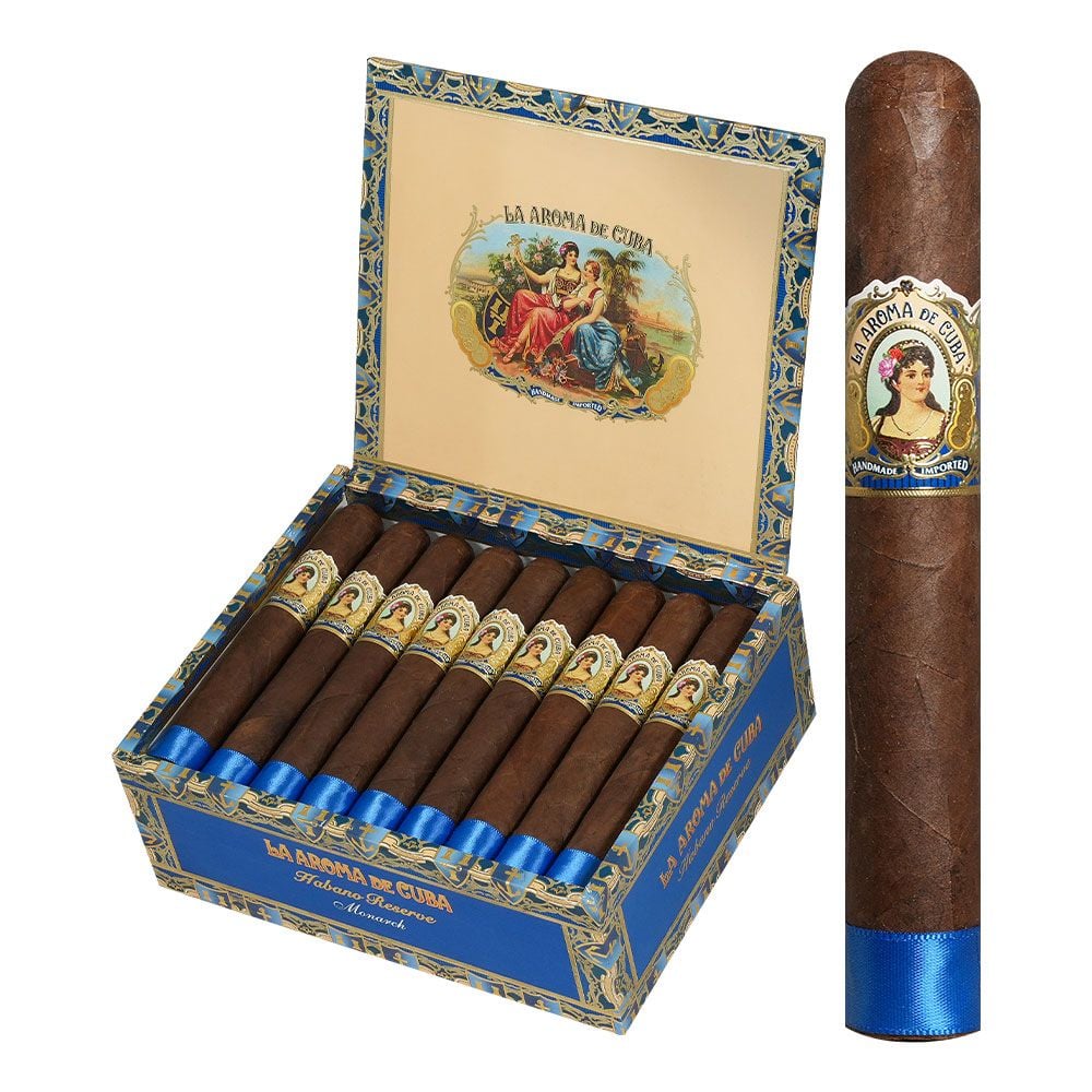 La Aroma de Cuba Habano Reserve Monarch - Toro - Pack of 5