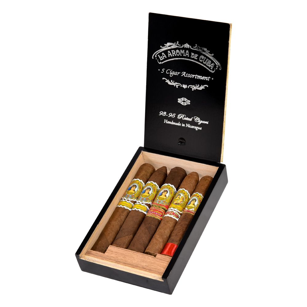 La Aroma De Cuba 92-95 Rated Assortment - Box of 5