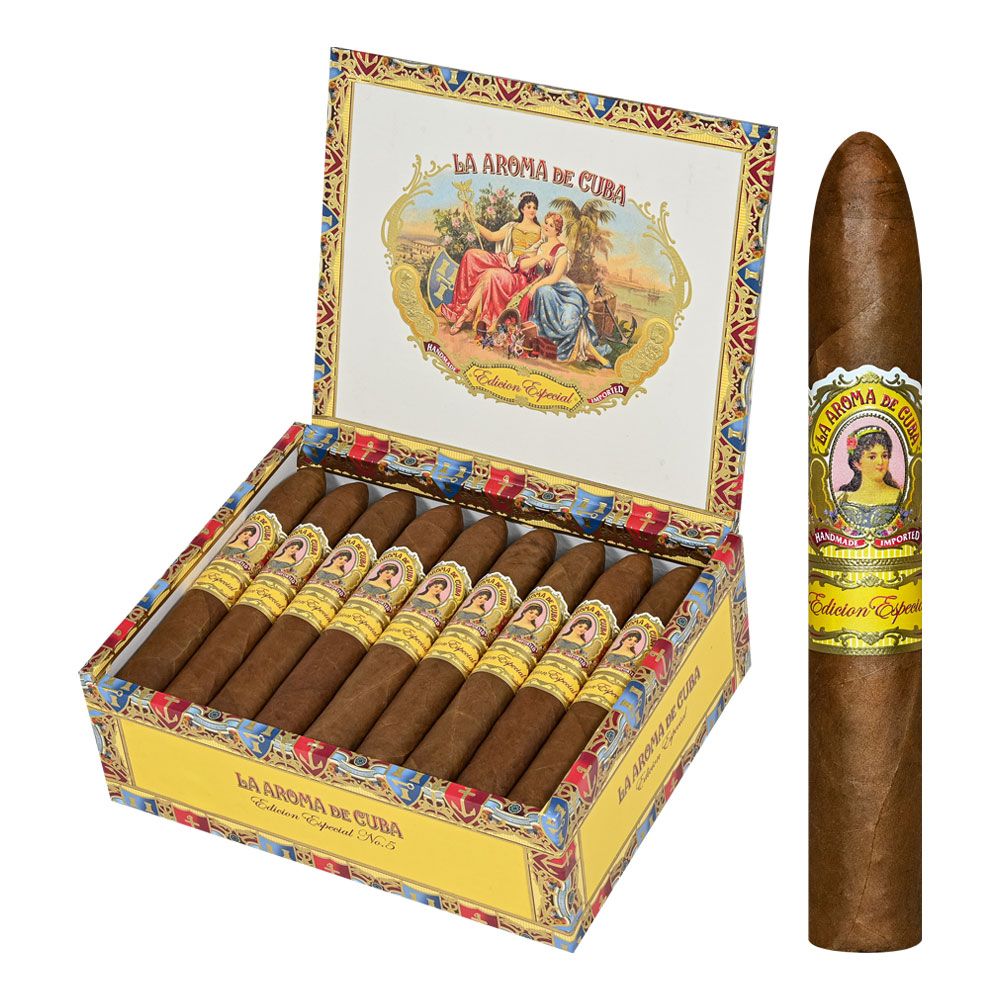 La Aroma De Cuba Edicion Especial #5 - Belicoso - Pack of 5